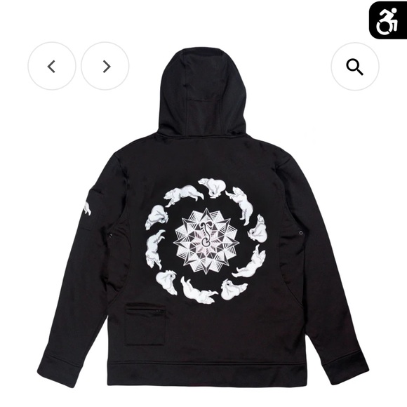 Grassroots California Disc Golf Dri-Bear Tech Pullover Hoodie XXL NWOT - Picture 5 of 8